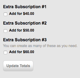 on/off subscription example