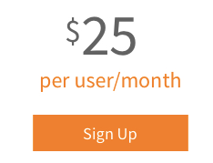 25 per month signup